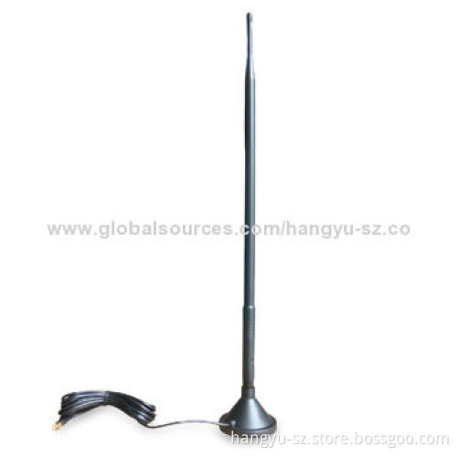 Wi-Fi Antenna with 10dBi Gain, 2,400 to 2,483MHz Frequency Range and 3,000mm Length